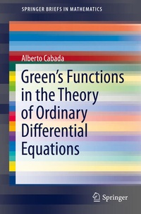 Enlarge image Cover: Green's Functions in the Theory of Ordinary Differential Equations - Springer