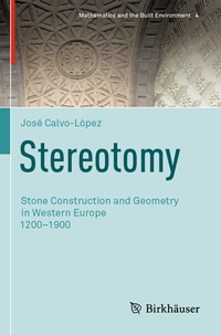Abbildung von: Stereotomy - Birkhäuser