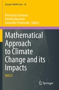 Cover: Mathematical Approach to Climate Change and its Impacts - Springer