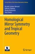 Cover: Homological Mirror Symmetry and Tropical Geometry - Springer