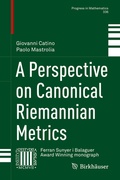 Bild: A Perspective on Canonical Riemannian Metrics - Birkh&auml;user