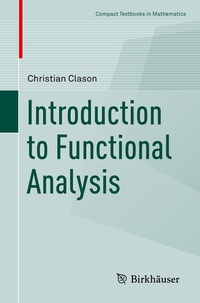 Enlarge image Cover: Introduction to Functional Analysis - Birkhäuser
