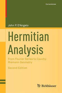 Enlarge image Cover: Hermitian Analysis - Birkhäuser