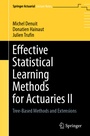Cover: Effective Statistical Learning Methods for Actuaries II - Springer