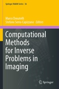 Cover: Computational Methods for Inverse Problems in Imaging - Springer