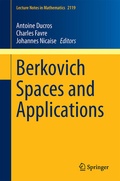 Cover: Berkovich Spaces and Applications - Springer