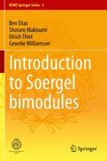 Cover: Introduction to Soergel Bimodules - Springer