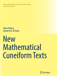 Abbildung von: New Mathematical Cuneiform Texts - Springer