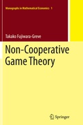 Cover: Non-Cooperative Game Theory - Springer