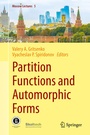 Cover: Partition Functions and Automorphic Forms - Springer