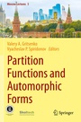 Cover: Partition Functions and Automorphic Forms - Springer