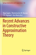 Cover: Recent Advances in Constructive Approximation Theory - Springer