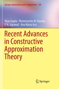 Enlarge image Cover: Recent Advances in Constructive Approximation Theory - Springer