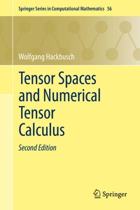 Enlarge image Cover: Tensor Spaces and Numerical Tensor Calculus - Springer