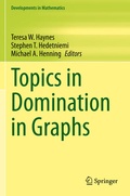 Cover: Topics in Domination in Graphs - Springer