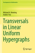 Cover: Transversals in Linear Uniform Hypergraphs - Springer