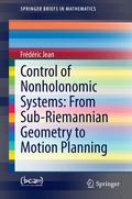 Bild: Control of Nonholonomic Systems: from Sub-Riemannian Geometry to Motion Planning - Springer