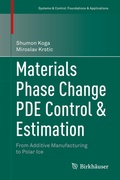Cover: Materials Phase Change PDE Control & Estimation - Birkh&auml;user