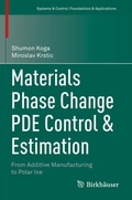 Cover: Materials Phase Change PDE Control & Estimation - Birkh&auml;user