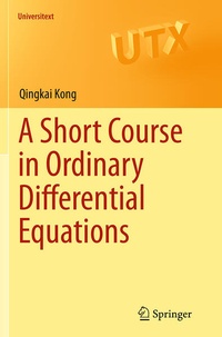 Enlarge image Cover: A Short Course in Ordinary Differential Equations - Springer