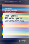 Cover: Time-Fractional Differential Equations - Springer