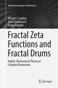 Cover: Fractal Zeta Functions and Fractal Drums - Springer