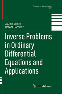 Enlarge image Cover: Inverse Problems in Ordinary Differential Equations and Applications - Birkhäuser