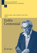 Cover: Erd&ouml;s Centennial - Springer