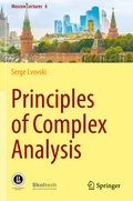Cover: Principles of Complex Analysis - Springer