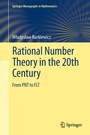 Cover: Rational Number Theory in the 20th Century - Springer