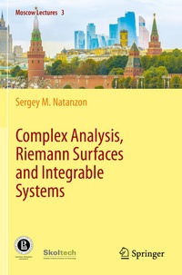 Enlarge image Cover: Complex Analysis, Riemann Surfaces and Integrable Systems - Springer