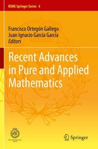 Enlarge image Cover: Recent Advances in Pure and Applied Mathematics - Springer