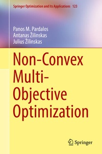 Enlarge image Cover: Non-Convex Multi-Objective Optimization - Springer