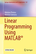 Cover: Linear Programming Using MATLAB&reg; - Springer