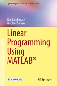 Enlarge image Cover: Linear Programming Using MATLAB® - Springer