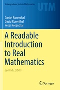 Cover: A Readable Introduction to Real Mathematics - Springer