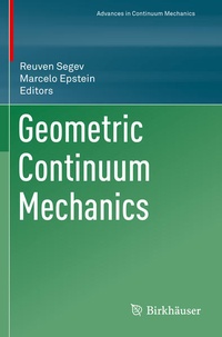 Enlarge image Cover: Geometric Continuum Mechanics - Birkhäuser