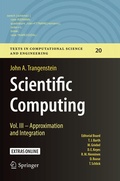 Cover: Scientific Computing - Springer