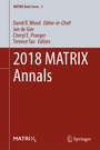 Cover: 2018 MATRIX Annals - Springer