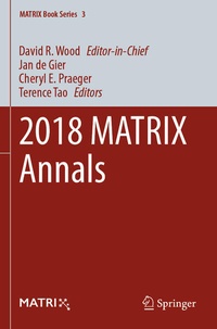 Enlarge image Cover: 2018 MATRIX Annals - Springer