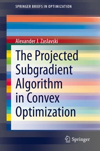 Enlarge image Cover: The Projected Subgradient Algorithm in Convex Optimization - Springer