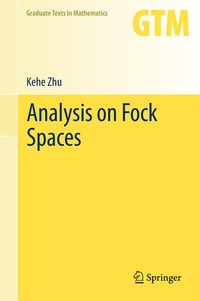 Abbildung von: Analysis on Fock Spaces - Springer