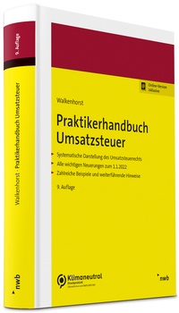 Bild vergrößern Bild: Praktikerhandbuch Umsatzsteuer - NWB