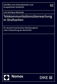 Abbildung von: Telekommunikationsüberwachung in Strafsachen - Nomos