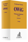 Cover: Ordnungswidrigkeitengesetz: OWiG - C.H.BECK
