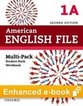 Cover: American English File Level 1 E-Book (Student Book/Workbook Multi-Pack A) - Oxford University Press, USA