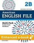 Cover: American English File Level 2 E-Book (Student Book/Workbook Multi-Pack B) - Oxford University Press, USA