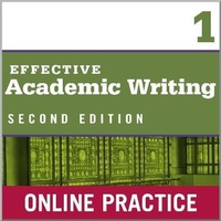 Enlarge image Cover: Effective Academic Writing 2e Level 1 Student Online Practice - Oxford University Press, USA