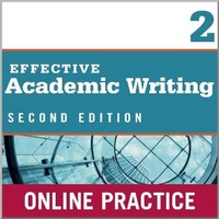 Enlarge image Cover: Effective Academic Writing 2e Level 2 Student Online Practice - Oxford University Press, USA