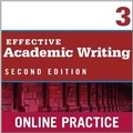 Cover: Effective Academic Writing 2e Level 3 Student Online Practice - Oxford University Press, USA